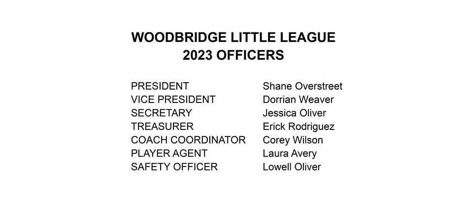 2023 OFFICERS